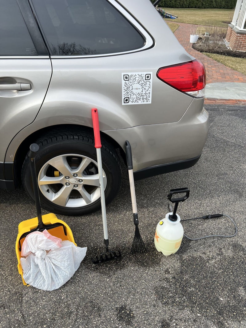 Poop Titans tools sanitized between every job